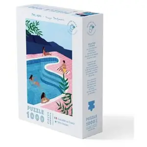Puzzle La Petite épicerie Pool Ladies par Maja Tomljanovic 1000 pièces pas cher
