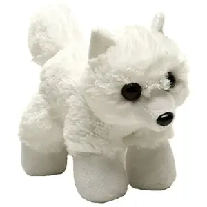 Wild Republic - 16224 - Peluche - Hug'ems - Renard - 18 cm - Blanc pas cher