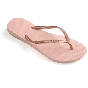 Comparateur de prix : Havaianas Havaianas Slim Tongs Claquettes Imprimé Femme-Rose-37/38