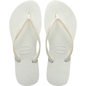 Havaianas Tongs Havaianas Slim Metallic F Blanc - 41 - 42 pas cher
