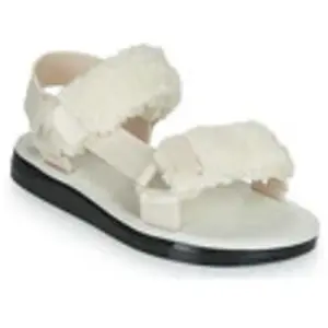 Sandalen Melissa MELISSA PAPETTE FLUFFY RIDER AD Beige pas cher