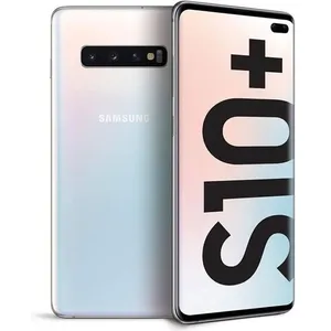 Samsung Galaxy S10+ - Smartphone portable débloqué 4G (Ecran : 6,4 pouces - Dual SIM - 128GO - Android) - Version Italienne pas cher