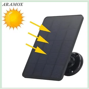 ARAMOX panneau solaire de caméra de sécurité Panneau solaire Chargeur ... pas cher
