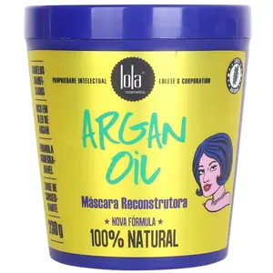 Argan Oil Lola Cosmetics Mask - 230g Lola Cosmetics Máscara Reconstrut... pas cher