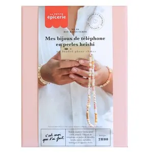Kit créatif La Petite épicerie Mes Bijoux de Téléphone en perles Heish... pas cher