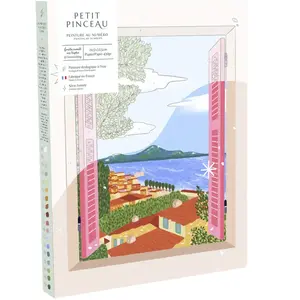 Gouache La Petite épicerie Peinture au numéro Petit Pinceau Fenêtre ou... pas cher