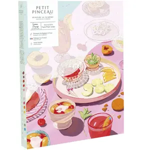 La Petite Epicerie Painting by Number Kit "SUMMER DREAMS" 329g H33xW25...