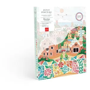 Jeu créatif La Petite Epicerie Coffret peinture au numéro Barcelona pa... pas cher