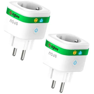 A7Z Prise Connectée ZigBee avec Suivi Énergie 16A Contrôle Vocal & via... pas cher