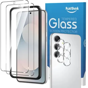 Verre Trempé pour Samsung Galaxy S25 FE 5G 67 2+2 Pièces S25 FE Protec... pas cher