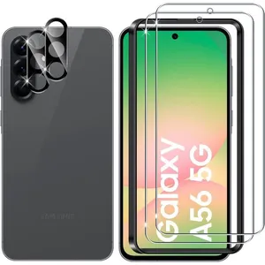 pour Samsung Galaxy A56 5G Verre Trempé 2+2 Pièces Protection écran + ... pas cher