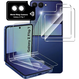 Compatible avec Samsung Galaxy Z Flip 7 2 Pièces Protection écran lin... pas cher