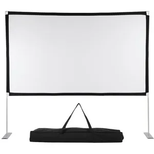 Écran de projection portable - SURENHAP - 100 pouces - Polyester - Grand angle de vue 160° - Gain 1.1Vendu parcdiscount