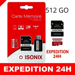ZISONIX ISONIX Carte Micro-SD 512 Go pas cher