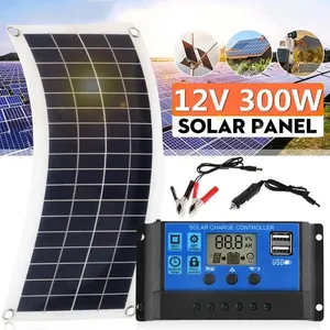 KEPEAK Kit de panneau solaire 300W module solaire cellule solaire sola...Vendu parcdiscount