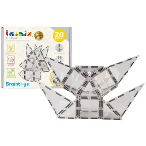 Imanix Ensemble De Construction Transparent 20 Pièces pas cher