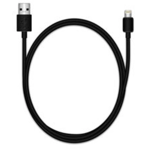 MediaRange MRCS137 mobiele telefoonkabel USB A Lightning zwart 1,2 m pas cher