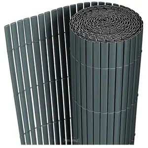 neu.haus Flexibele tuinscherm balkonscherm PVC 1,5x3 m grijs pas cher