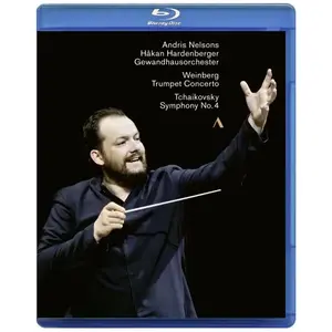 Outhere Music Fr Cnt Weinberg Concerto pour trompette Tchaïkovski Symphonie Numéro 4 Blu-ray