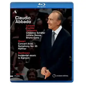 ACCENTUS MUSIC Abbado : Mozart, Beethoven - Blu Ray pas cher