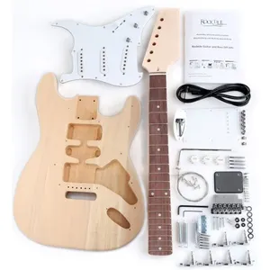 Rocktile DIY Kit de construction guitare électrique style ST pas cher
