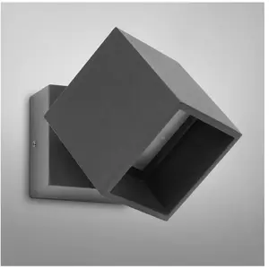 Comparateur de prix : LCD Spot Mural DExtérieur Led 5002, Mobile, Graphite