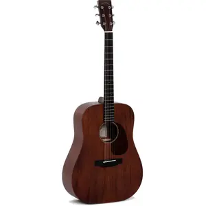 Sigma Guitars DM-15 dreadnought mahogany westerngitaar pas cher