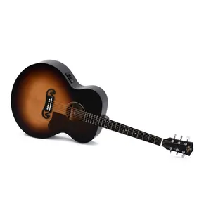 Sigma Guitars Gjm-Sge+ Grand Jumbo Sunburst pas cher