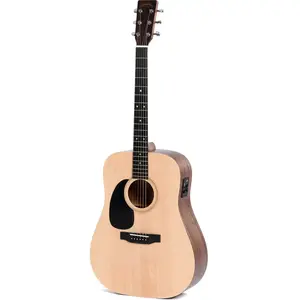Sigma Guitars DMEL linkshandige elektrisch-akoestische westerngitaar