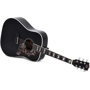 Sigma Guitars DM-SG5-BK elektrisch-akoestische westerngitaar
