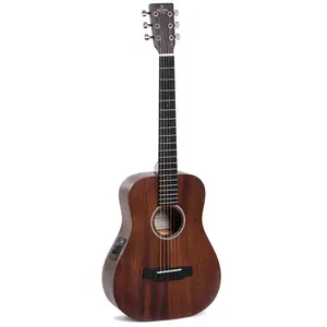 Sigma Guitars TM-15E elektrisch-akoestische reisgitaar met gigbag