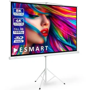 ESMART Professionnel MISATI Écran de trépied 266 x 149 cm (120) 16:9  ...
