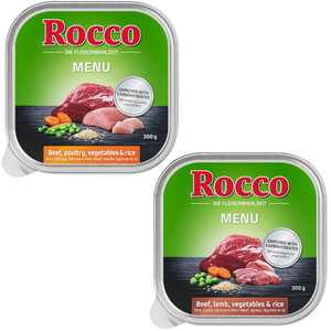 9x300g Rocco Classic Rocco Menu - Pâtée pour chien pas cher