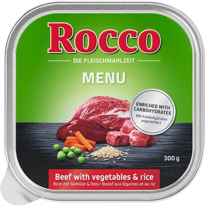 9x300g Rocco Menu boeuf - Pâtée pour chien pas cher