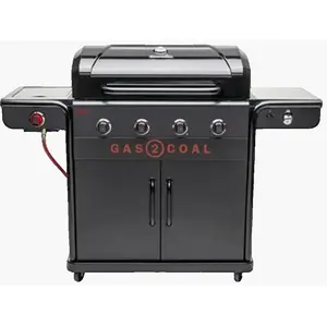 Barbecue gaz et charbon CHAR-BROIL Gas2Coal 440 Édition Spéciale