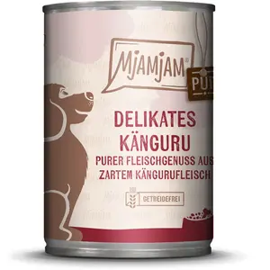 MjAMjAM Délice de viande 6 x 400 g pour chien - pur kangourou pas cher