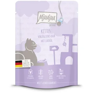 MjAMjAM 6 x 300 g pour chat - Kitten veau pas cher