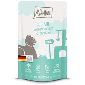 MjAMjAM 12 x 125 g pour chat - dinde, potiron pas cher