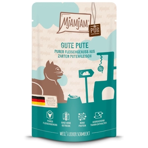 MjAMjAM sachet fraîcheur pur plaisir de la viande 12 x 125 g - pure dinde pas cher