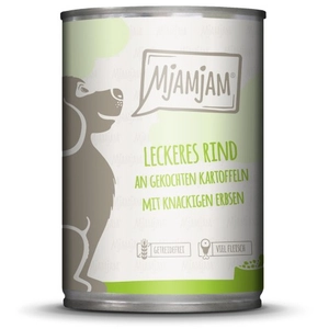 MjAMjAM Adult 6 x 400 g pour chien - boeuf, pommes de terre pas cher