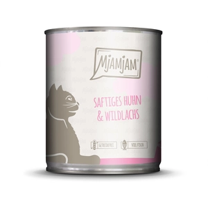 MjAMjAM 6 x 800 g  - poulet et saumon sauvage pas cher