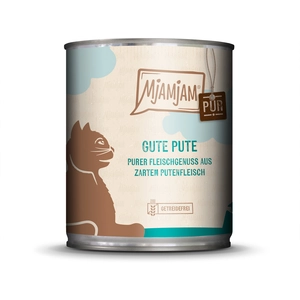 Paquet économique 24x800g MjAMjAM pur plaisir de la viande bonne dinde... pas cher