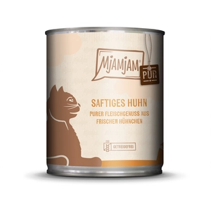 Paquet économique 24x800g MjAMjAM pur plaisir de la viande juteux poul... pas cher