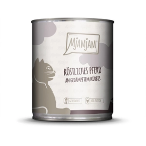 MjAMjAM 6 x 800 g - cheval au potiron cuit à la vapeur pas cher