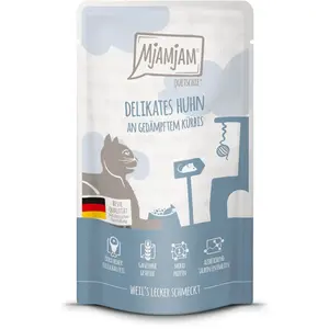 MjAMjAM 12 x 125 g pour chat - poulet pas cher