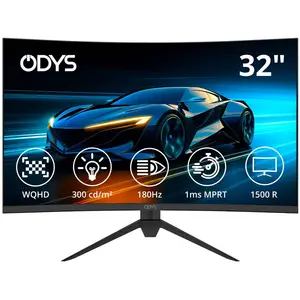 ODYS Moniteur de jeu XP32-X - 32" (80 cm), incurvé (1500R), 180 Hz, WQ... pas cher