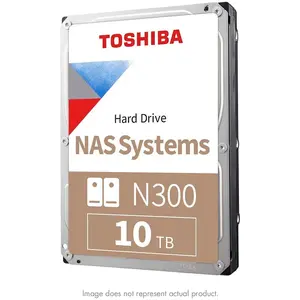 Disque dur interne Toshiba N300 NAS 10 To Argent pas cher