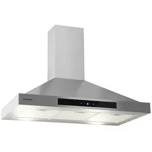 KLARSTEIN Zelda 90 Hotte aspirante 210W 3 vitesses 650m³/h led classe b - inox pas cher