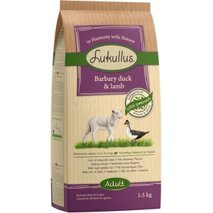1,5kg Lukullus Canard de Barbarie, agneau - Croquettes pour chien pas cher