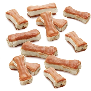 12x5cm Os à mâcher Lukullus poulet - Friandises pour chien pas cher